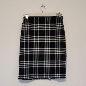 Plan classic high waist pencil skirt